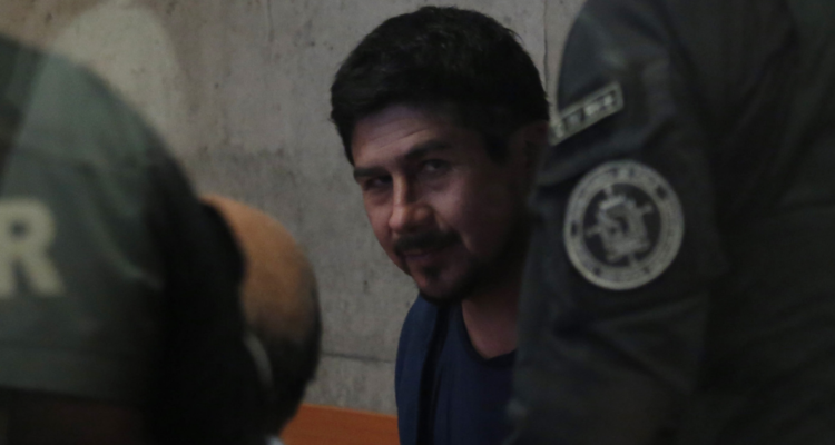 Imagen de Luis Tralcal, dejado en libertad tras ser detenido por amenazas durante riña