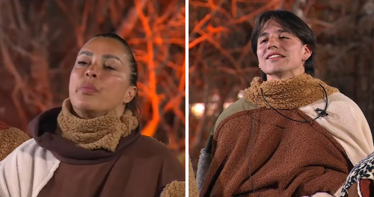 Capturas de Marlen Olivari en ‘Mundos Opuestos’ junto a Alan Didier en referencia a burlas
