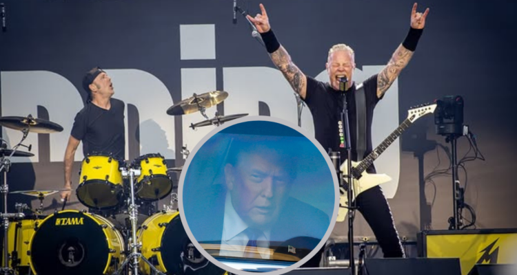 Metallica da “guitarrazo” a la administración Trump y obliga a bajar video del Departamento de Defensa