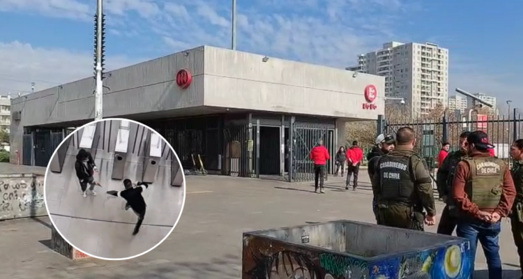En un robo con balacera termina venta de un celular al interior de una estación de Metro