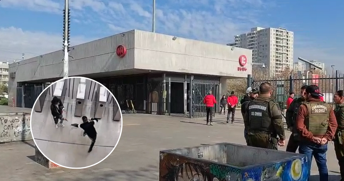 En un robo con balacera termina venta de un celular al interior de una estación de Metro