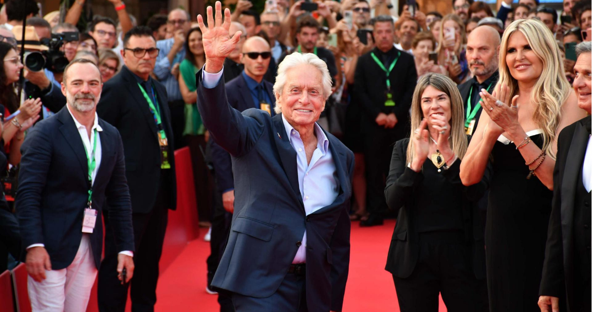 Michael Douglas en el Taormina Film Festival en referencia a su pronto retiro