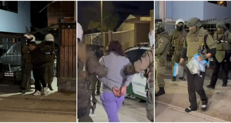 Dos detenidos por venta de droga cerca de jardín infantil y de un colegio en Peñalolén