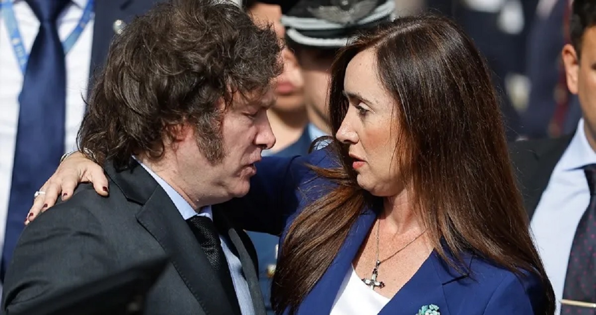 Javier Milei y Victoria Villarruel