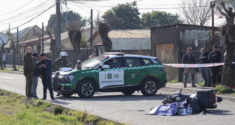 Motociclista muere en Talcahuano