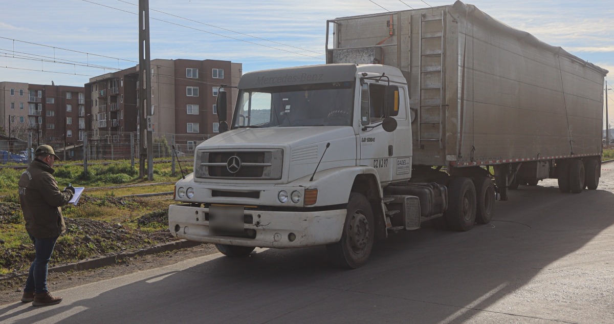Motorista muere en Talcahuano