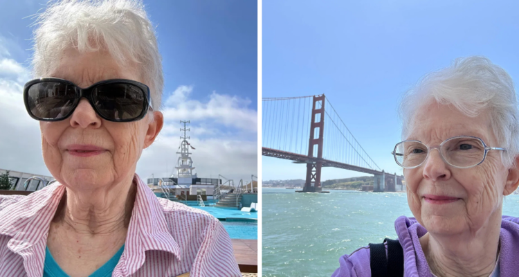 Mujer dejó su hogar en California para irse a vivir en un crucero por 15 años