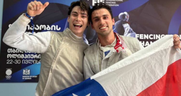 Mundial de Esgrima: dos chilenos ya participaron