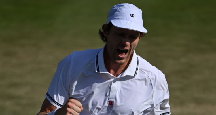 Nicolás Jarry ya está en octavos de final de Wimbledon.
