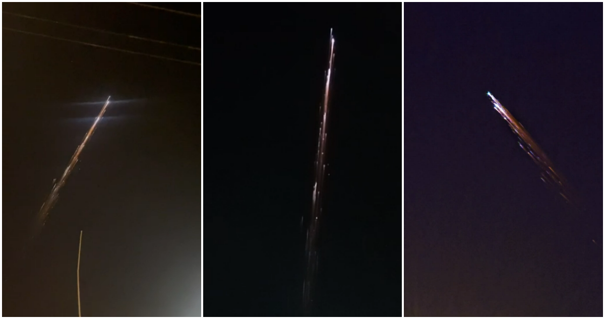 Videos registran objetos luminosos circulando por los cielos del norte de Chile: sería basura espacial