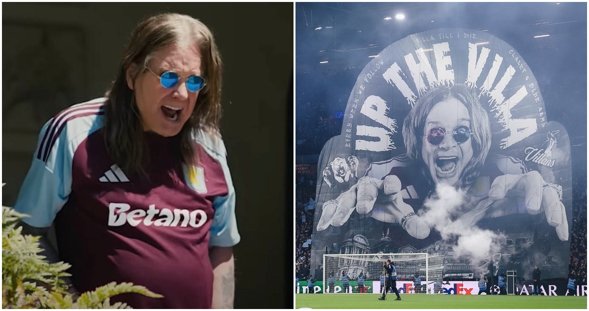 Ozzy Osbourne y su nexo con el Aston Villa