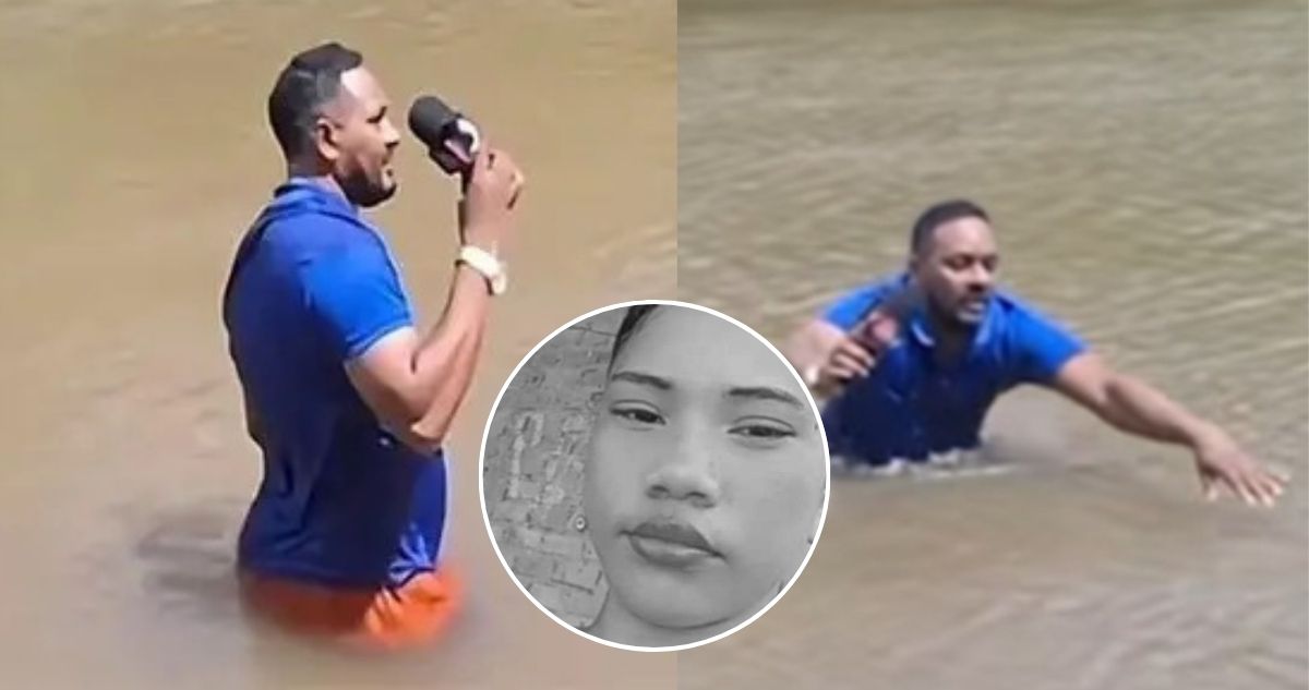 Lenildo Frazão Espeluznante viral río Mearimmuestra momento en que reportero encuentra cuerpo de niña ahogada en Brasil