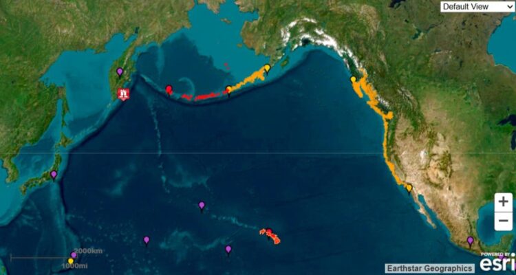 Perú, Ecuador, Canadá, Filipinas y Taiwán emiten alertas de tsunami en sus costas