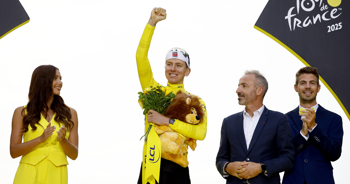 Tadej Pogacar agrada su leyenda: gana su cuarto Tour de Francia y queda a uno título del ‘Olimpo’