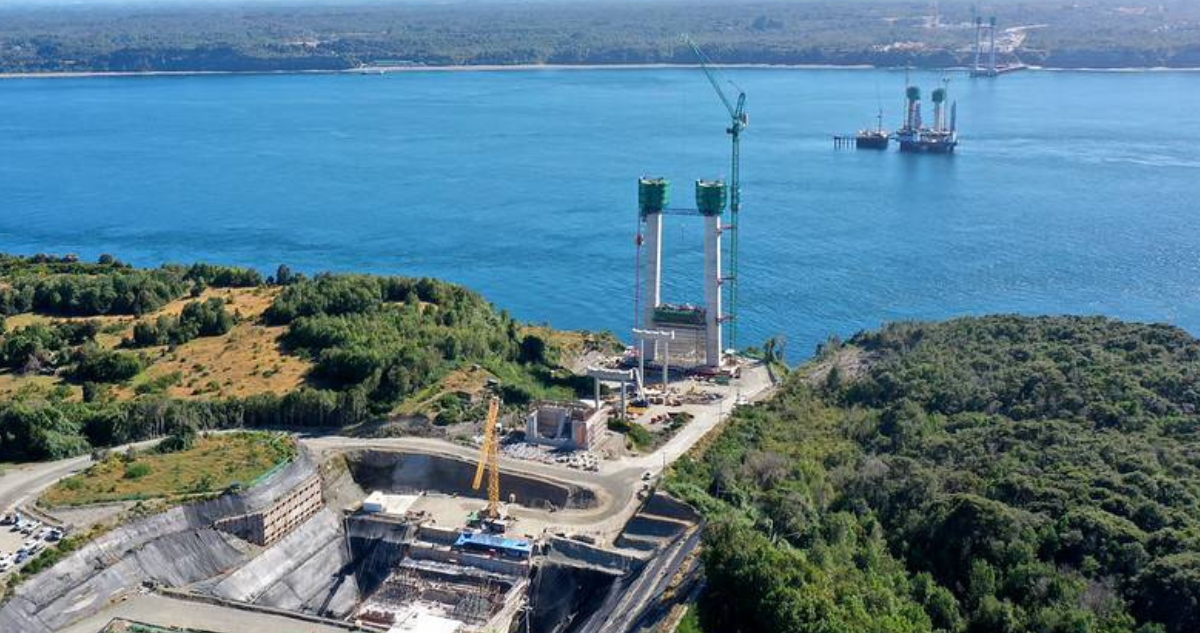 Construcción del Puente Chacao por dichos de Marina Mercante