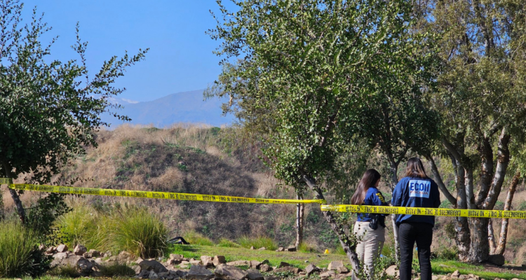 Reportan homicidio de hombre en plena vía pública en Colina presenta múltiples impactos de bala