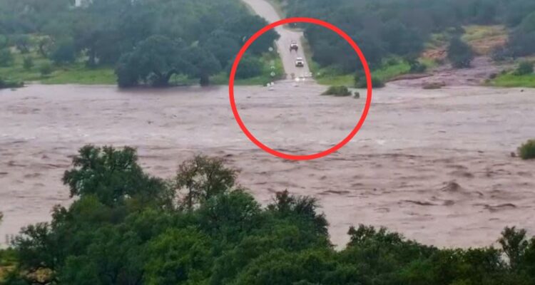 Aterrador: así de rápido crece un río en Texas en medio de mortales inundaciones con casi 90 muertos