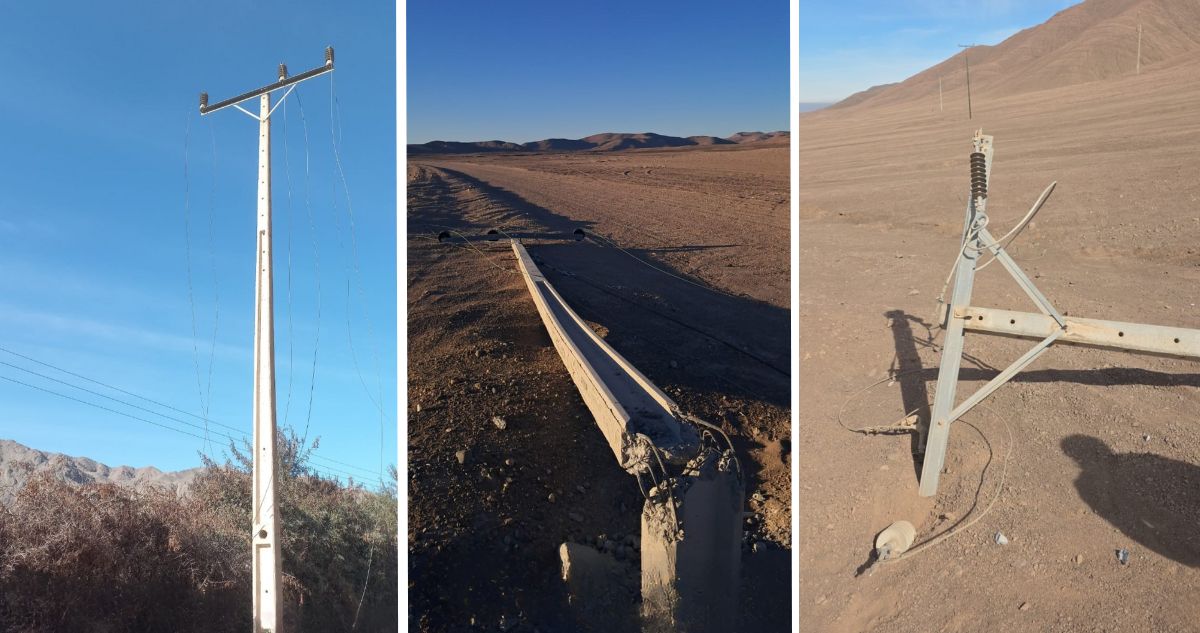 CGE denuncia más de 700 episodios de robo de cables en primer semestre: apuntan a crimen organizado