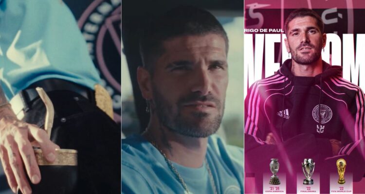 Rodrigo de Paul sigue a Messi y firma por el Inter Miami