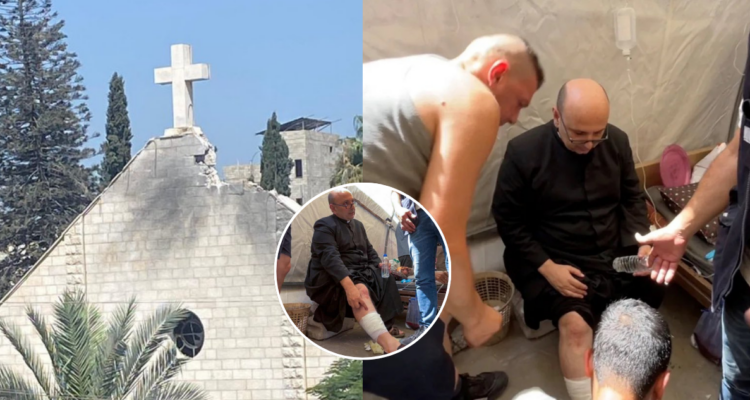 Quién es Gabriel Romanelli, el párroco argentino herido tras mortal ataque de Israel a iglesia en Gaza