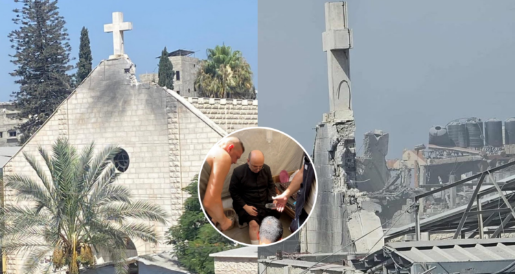 Israel ataca la única iglesia católica de Gaza y mata a 4 personas: Papa León pide alto al fuego