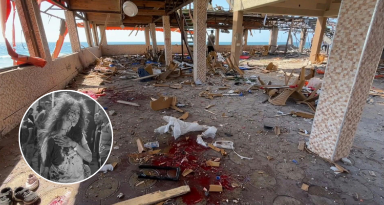 Israel ataca una cafetería y mata a más de 30 personas, incluido un periodista, en Ciudad de Gaza