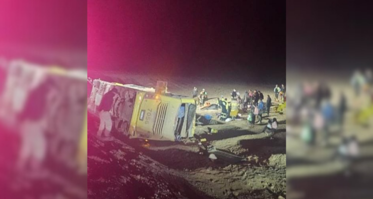 Se dirigía desde Buenos Aires a La Paz: lo que se sabe del trágico volcamiento de bus en Taltal