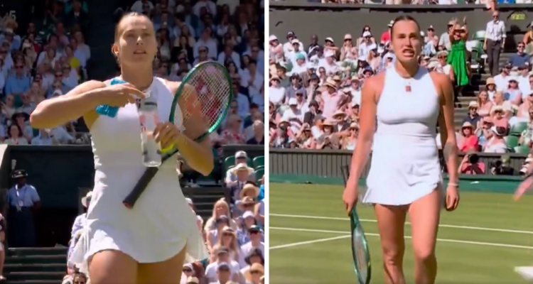 Se molestó con rival y ayudó a espectador afectado por calor: así se despidió Sabalenka de Wimbledon