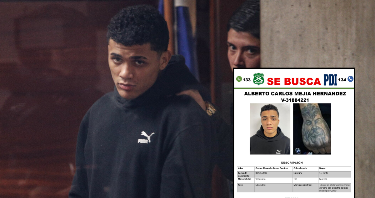 Sus huellas dactilares lo delataron: revelan cuál es la identidad real del sicario prófugo