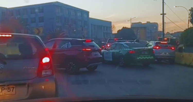 Sujeto con orden vigente por homicidio protagoniza extensa persecución policial por Valparaíso