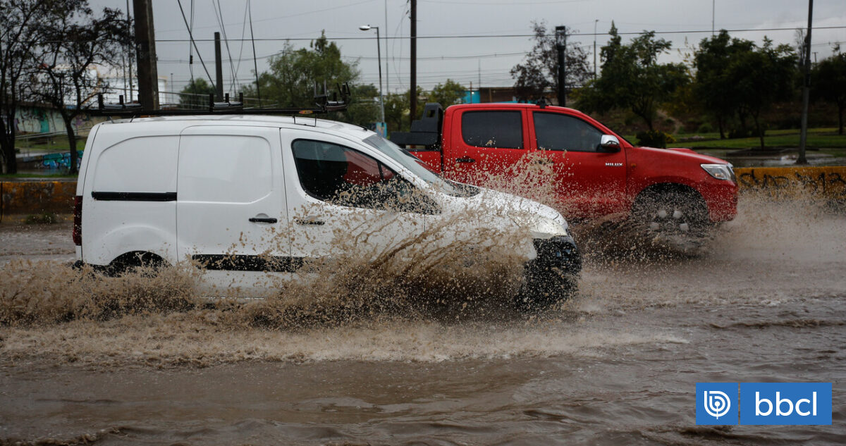 Alarma meteorológica en Aysén por intensas lluvias e isoterma cero alta: caerán hasta 110 mm