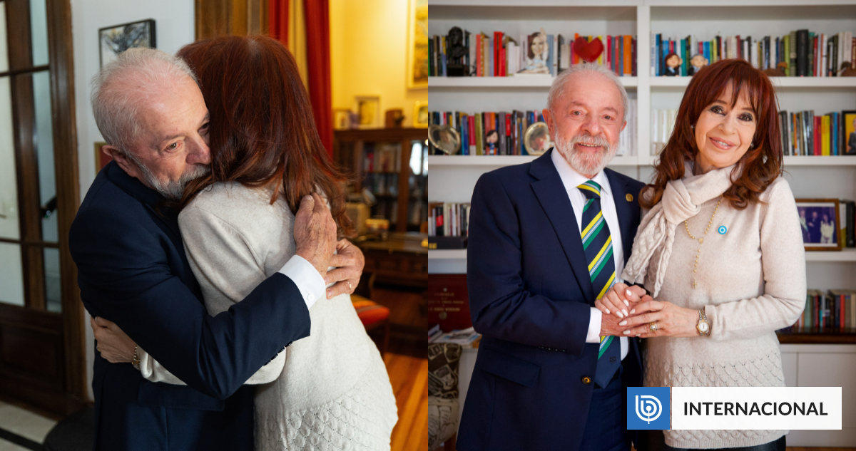 Lula visita a Cristina Fernández y la insta a seguir en su 
