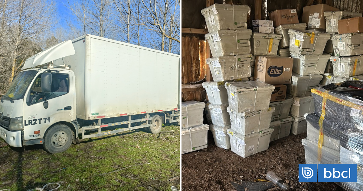 Detienen a 3 sujetos tras asaltar camión con fármacos en Concepción: robo fue avaluado en $70 millones