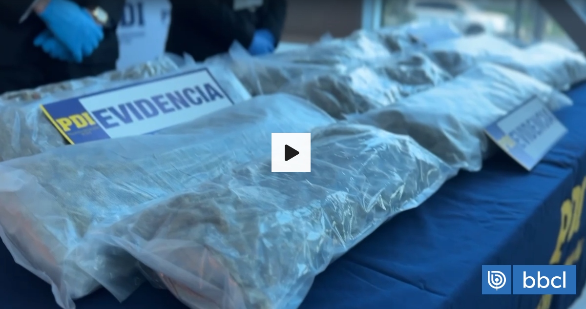Sujetos trasladaban $100 millones en marihuana desde RM a Puerto Montt: quedan en prisión preventiva