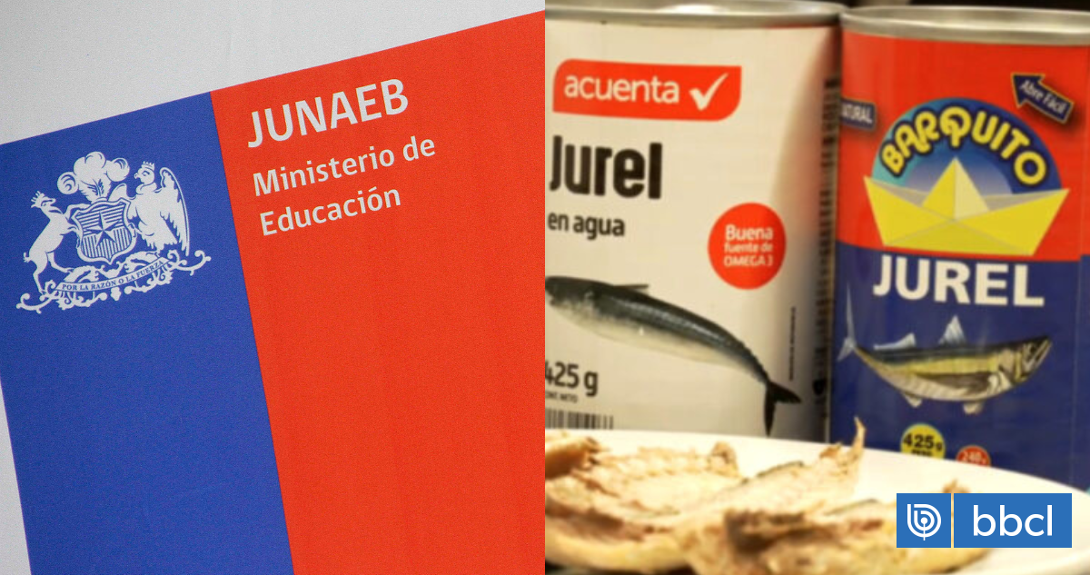 Junaeb oficia a Seremi de Salud RM por "jurel falso" y anuncia retiro de marcas involucradas de su PAE
