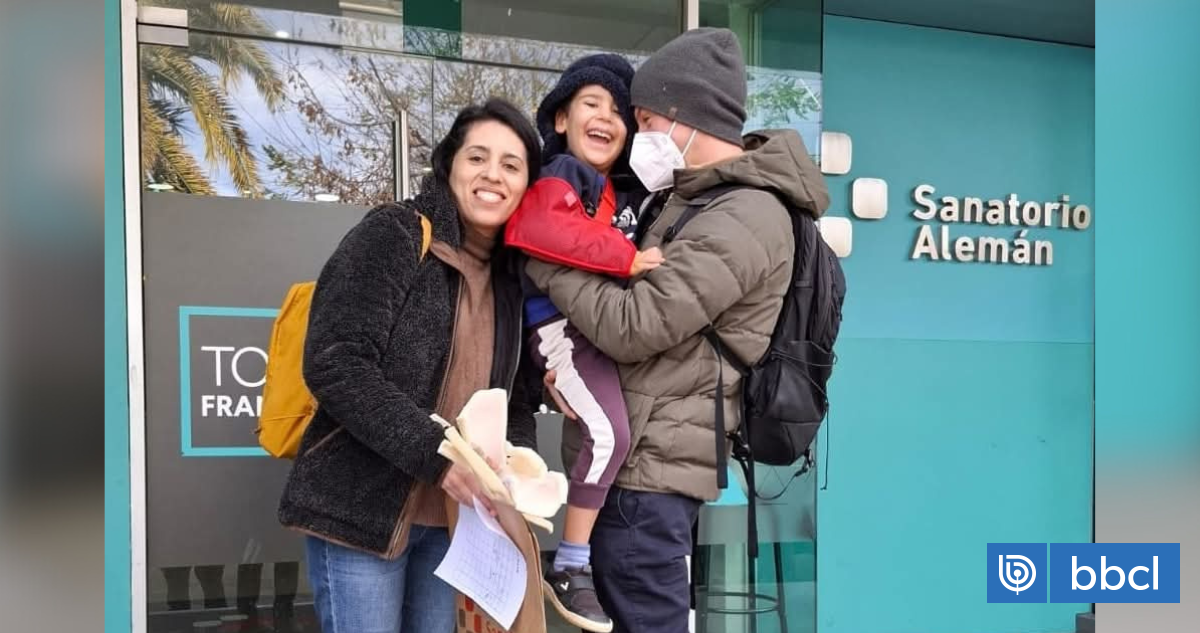 Dan de alta a Luka (5) tras más de un mes hospitalizado por caída de piso 13 en San Pedro de la Paz
