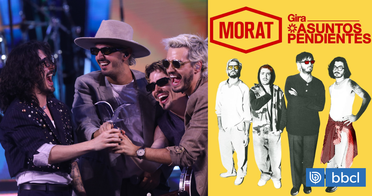 Entradas para Morat en Viña del Mar 2025: cuánto cuestan y cuándo inicia la preventa