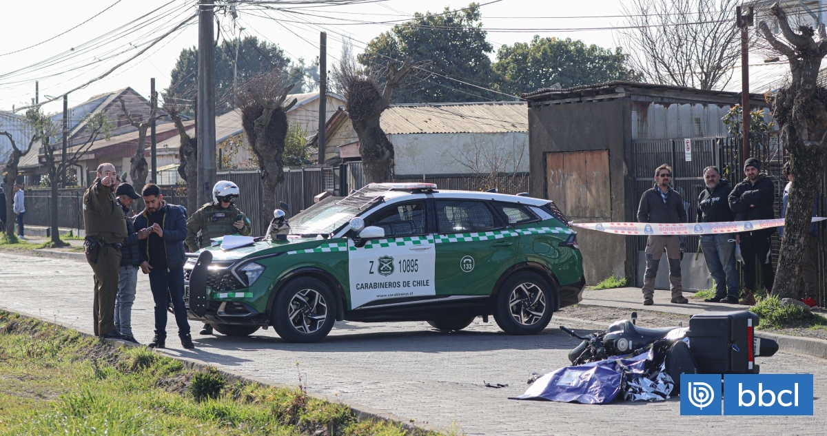 Mujer motorista muere tras colisión de camión en Talcahuano