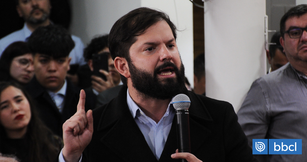 Boric deja atrás prescindencia: 