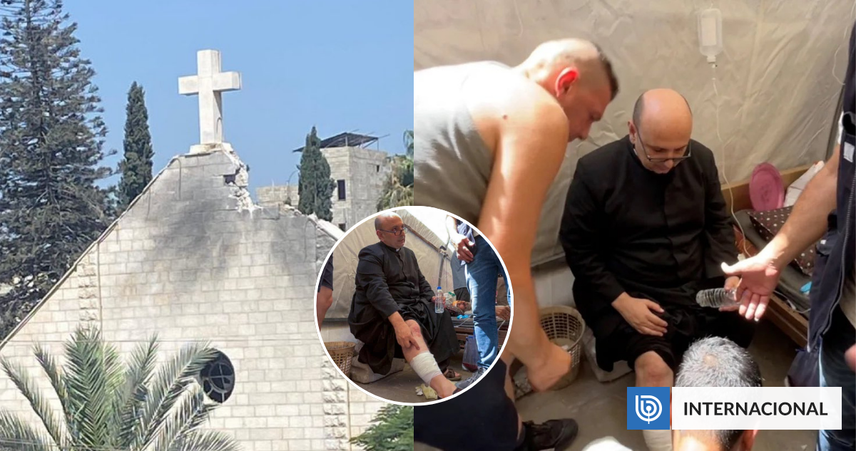 Quién es Gabriel Romanelli, el párroco argentino herido tras mortal ataque de Israel a iglesia en Gaza