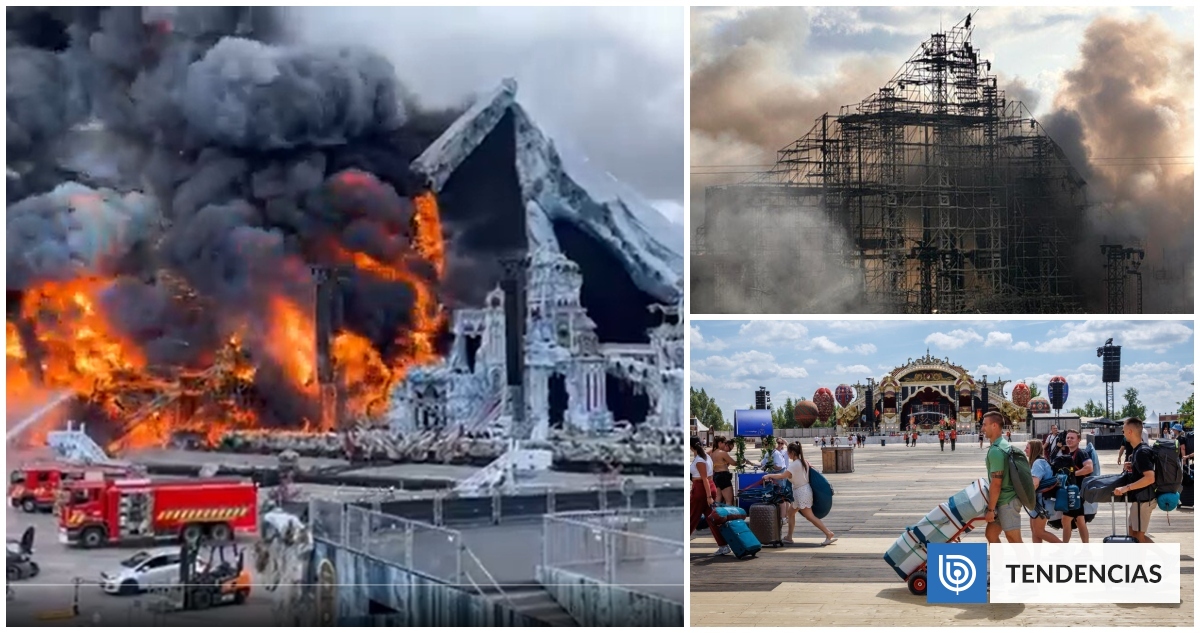 Tomorrowland se niega a suspender tras incendio y surge una teoría sobre qué lo causó