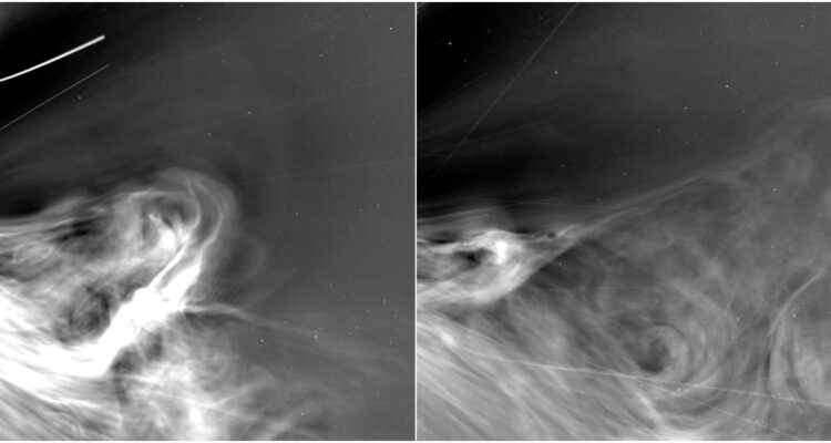 Imágenes de la sonda espacial que tocó el Sol