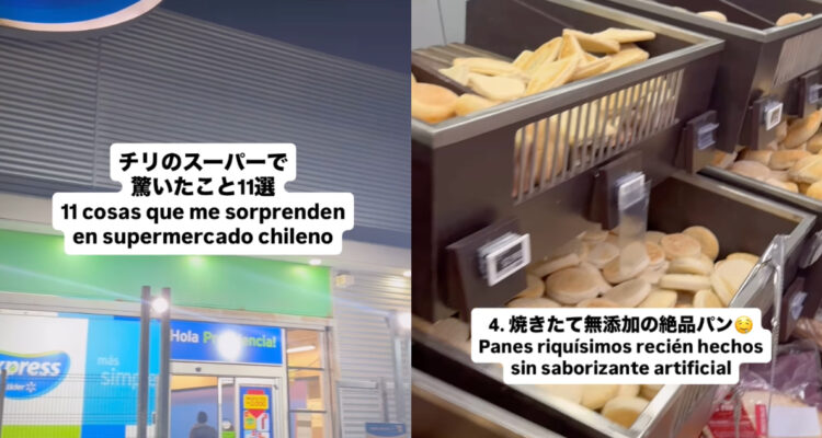 Turista japonés reveló 11 cosas que lo impacataron de supermercados en Chile