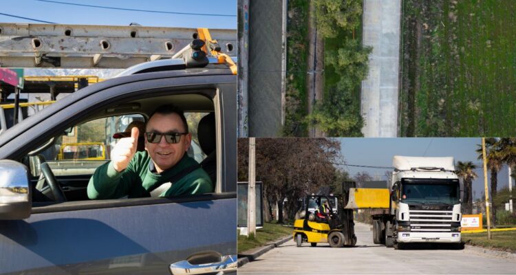 Obra en tiempo récord: Alcalde de Peñalolén anuncia la reapertura de Av. Tobalaba