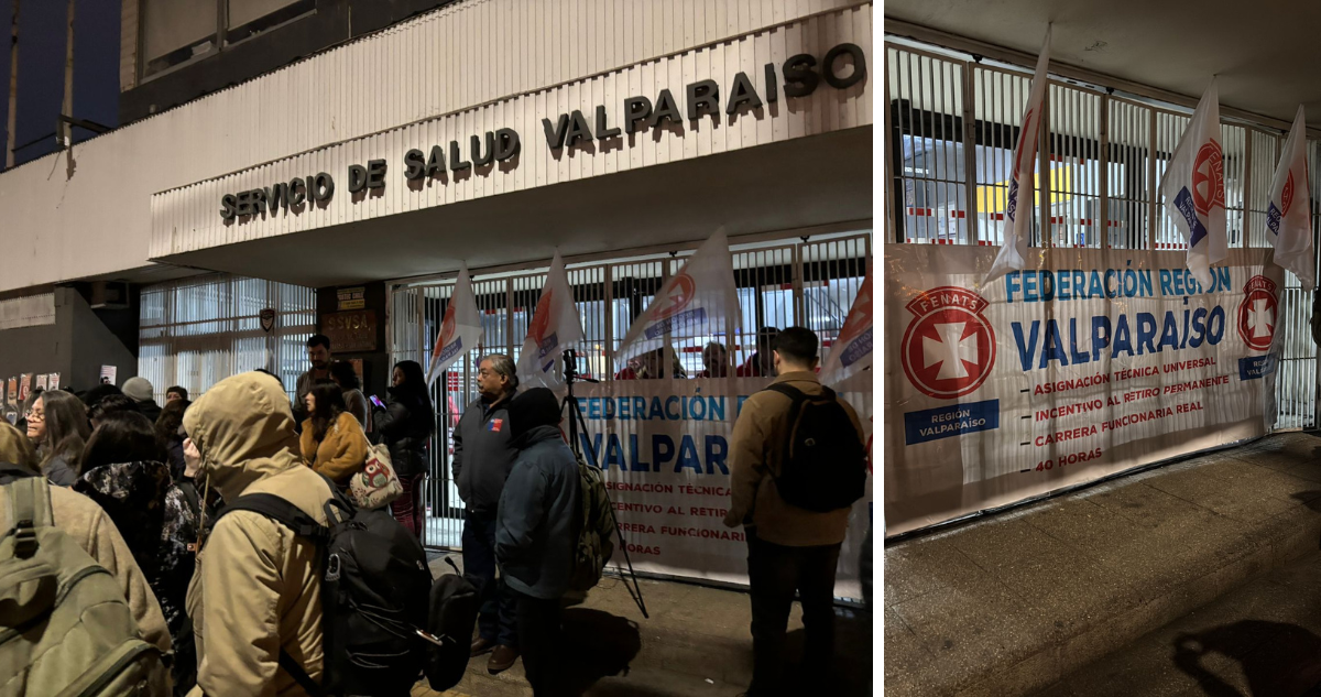 Toma del Servicio de Salud Valparaíso-San Antonio
