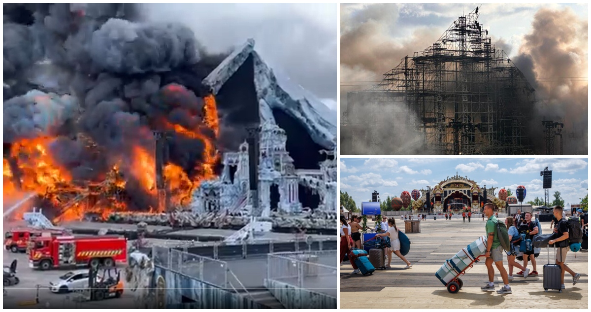 Tomorrowland se niega a suspender tras incendio y surge una teoría sobre qué lo causó