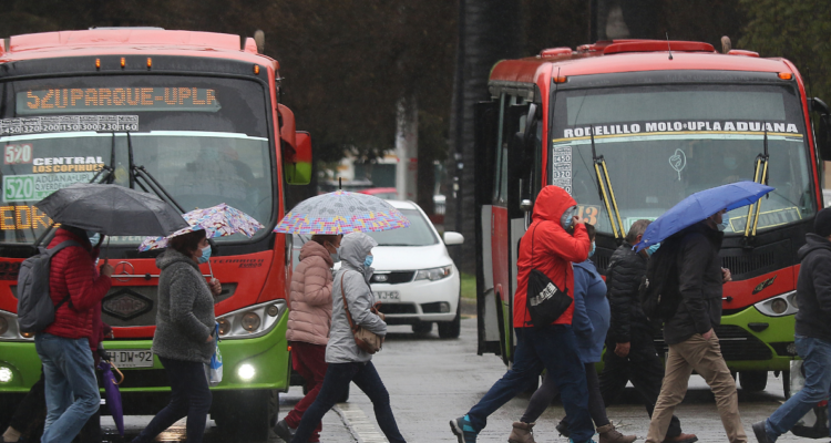 Buses por presentación de las bases de licitación para renovar transporte público del Gran Valparaíso