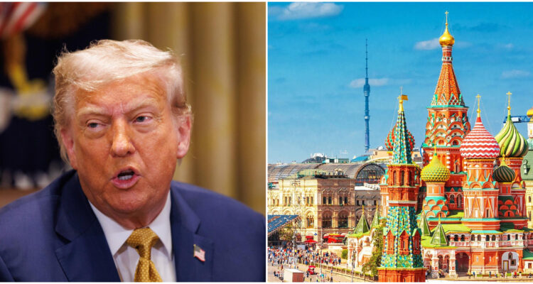 Donald Trump (EFE) | La Plaza Roja (Wikimedia Commons)