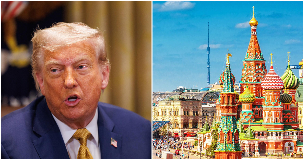 Donald Trump (EFE) | La Plaza Roja (Wikimedia Commons)