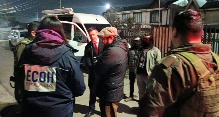 Un fallecido y un herido de gravedad deja ataque con arma de fuego en población O’Higgins de Coronel